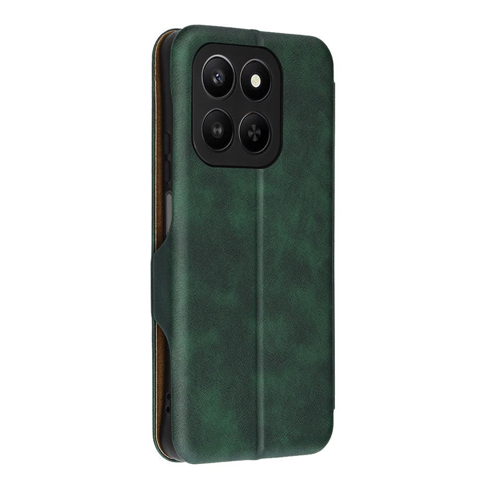 Case for Honor 400 Smart 4G / X7d 4G / 400 Smart 5G, Techsuit, Safe Wallet Plus, Green