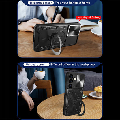 Case for Honor 400, Techsuit, CamGuard Pro, Red