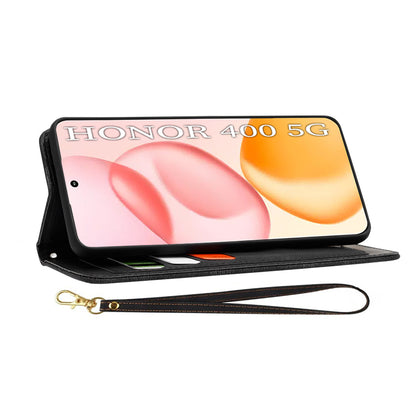 Θήκη για Honor 400, Techsuit, FlipCraft, Μαύρη