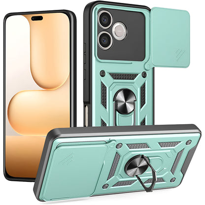 Θήκη για Honor 600 Lite, Techsuit, CamShield, Πράσινη
