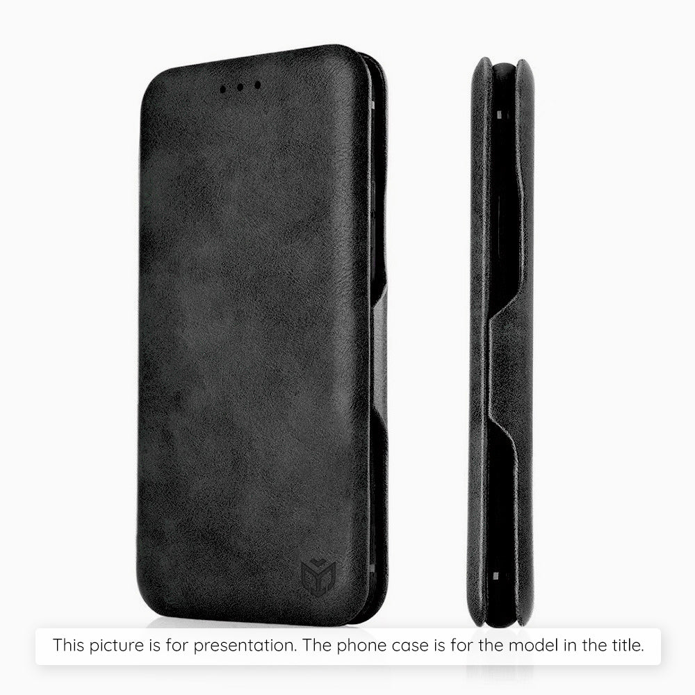 Case for Honor 600 Lite, Techsuit, Safe Wallet Plus, Black