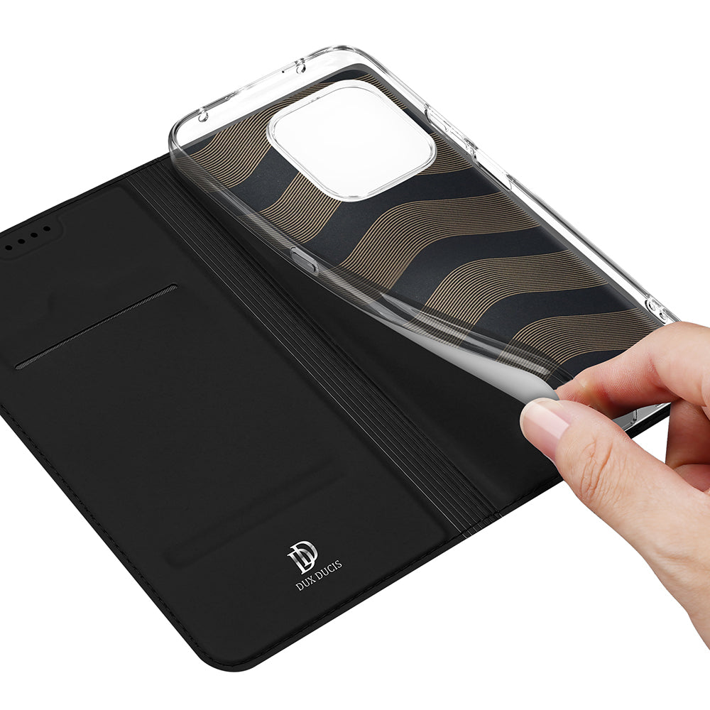 Θήκη για Honor 600 Smart, DUX DUCIS, Skin Pro, Μαύρο