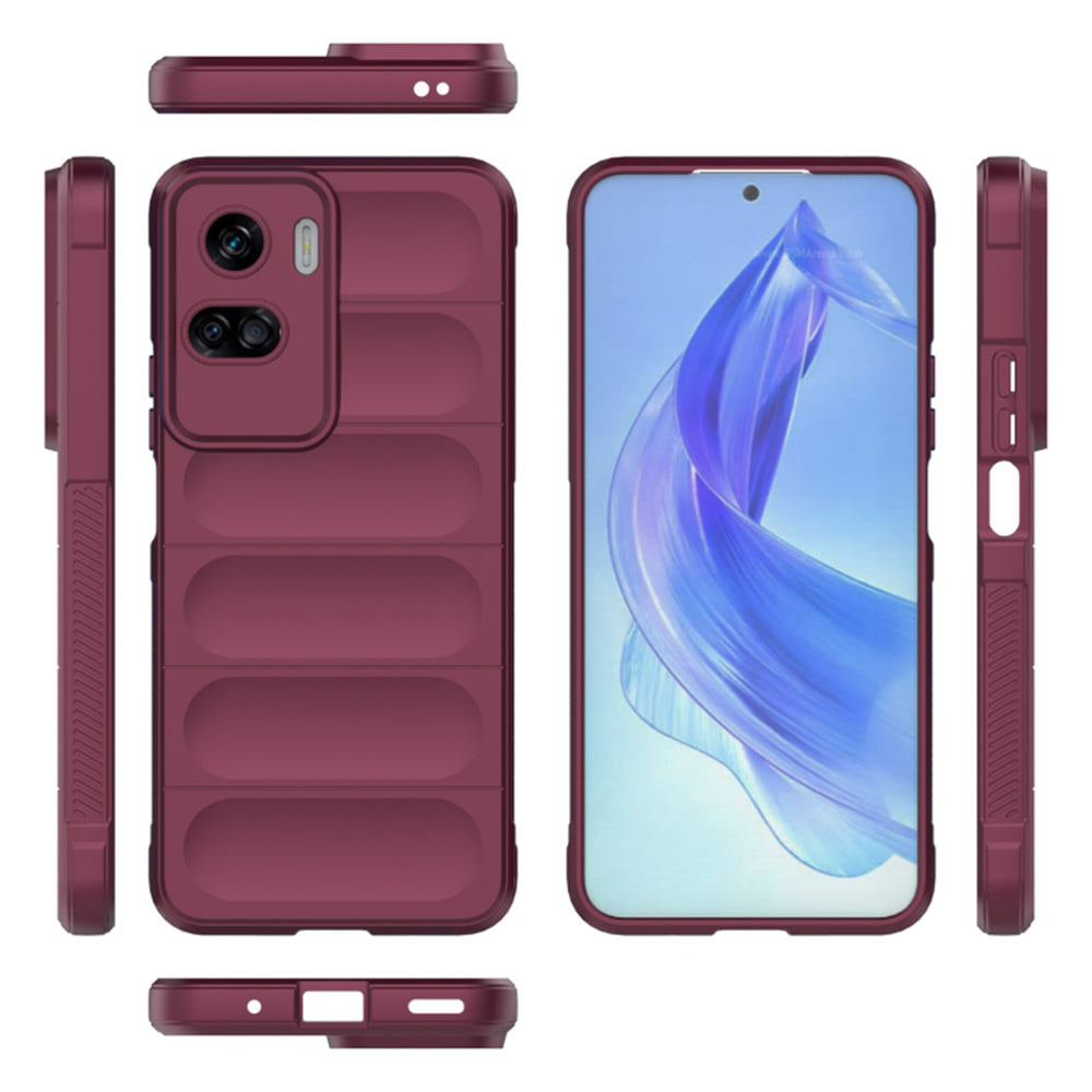 Case for Honor 90 Lite, Techsuit, Magic Shield, Green