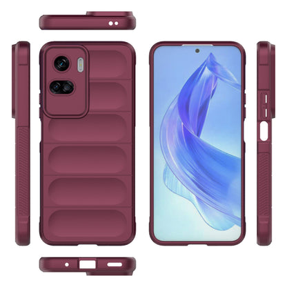 Case for Honor 90 Lite, Techsuit, Magic Shield, Green