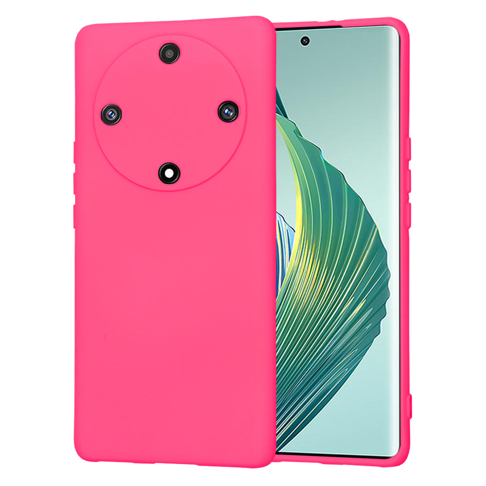 Case for Honor Magic5 Lite, Techsuit, SoftFlex, Dark Pink