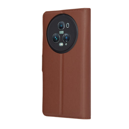 Θήκη για Honor Magic5 Pro, Techsuit, Leather Folio, Καφέ