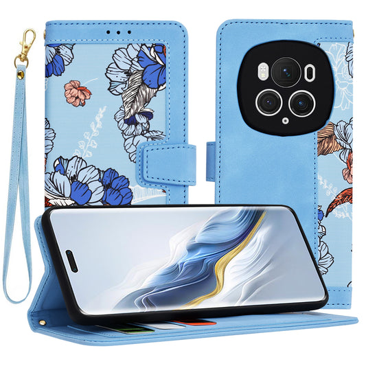 Case for Honor Magic6 Pro, Techsuit, FlipCraft, Blue