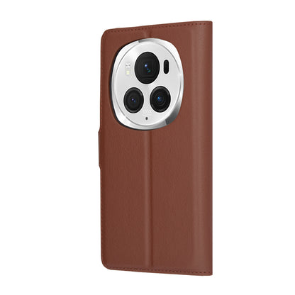 Θήκη για Honor Magic6 Pro, Techsuit, Leather Folio, Καφέ