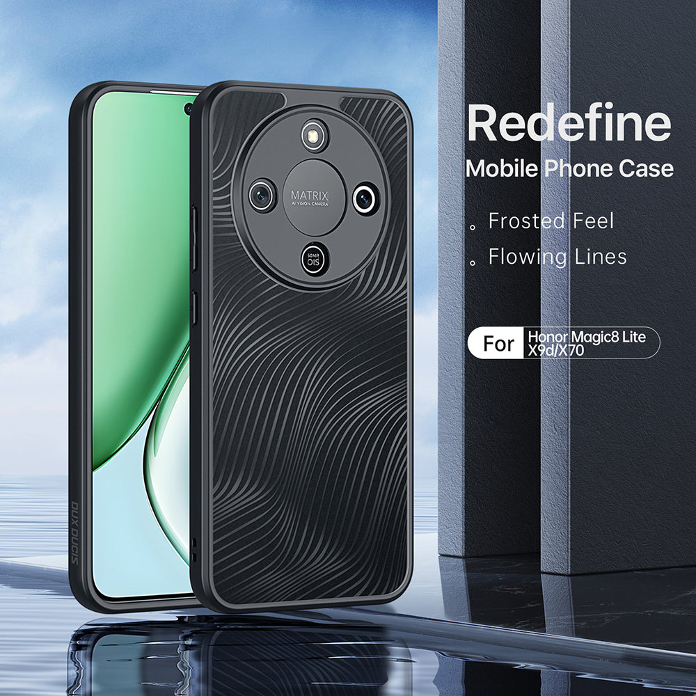 Θήκη για Honor Magic8 Lite, DUX DUCIS, Aimo, Μαύρο