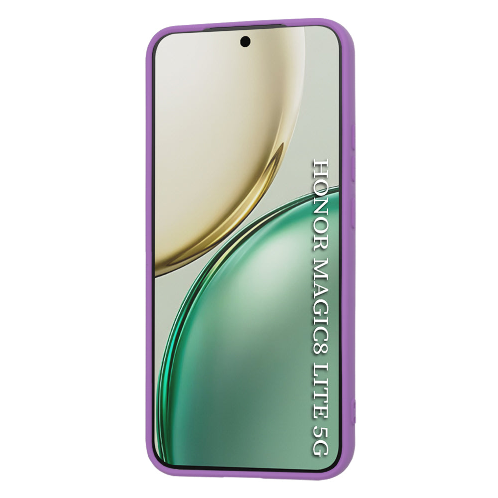 Case for Honor Magic8 Lite, Techsuit, SoftFlex, Purple