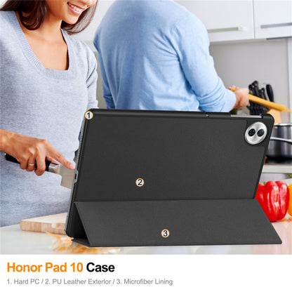 Θήκη για Honor Pad 10, Techsuit, FoldPro, Μαύρο