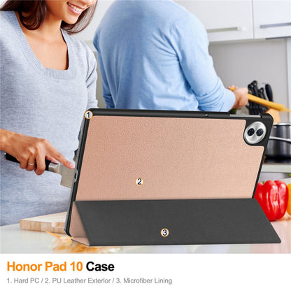 Case for Honor Pad 10, Techsuit, FoldPro, Pink