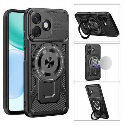 Case for Honor X5c Plus, Techsuit, RuggedCam, Purple