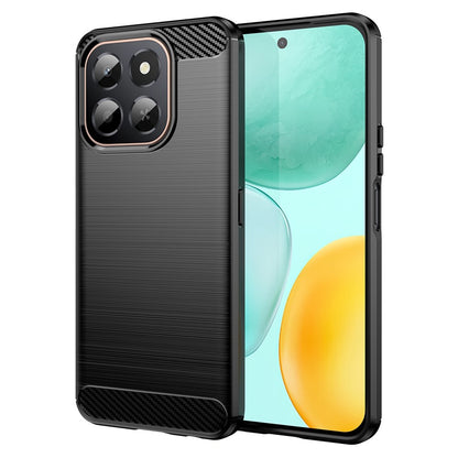 Case for Honor X6c, Techsuit, Carbon, Black