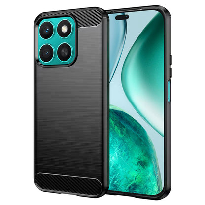 Θήκη για Honor X8c, Techsuit, Carbon, Μαύρο