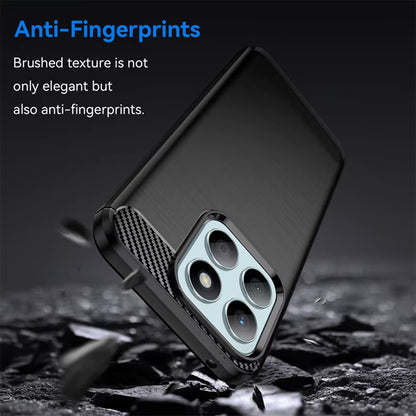 Θήκη για Honor X8c, Techsuit, Carbon, Μαύρο