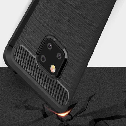 Θήκη για Huawei Mate 20 Pro, Techsuit, Carbon, Μαύρο