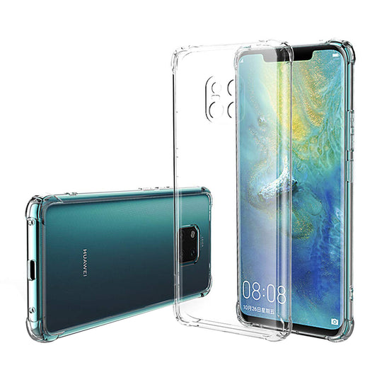 Θήκη για Huawei Mate 20 Pro, Techsuit, Ανθεκτική σε Κρούσεις Διαφανής, Διάφανη