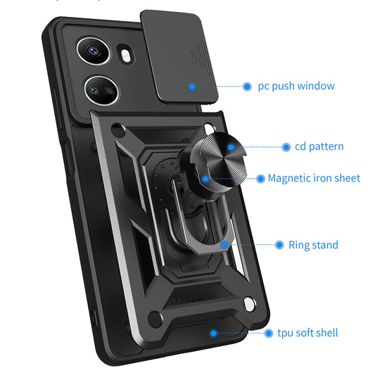 Θήκη για Huawei nova 11 SE / nova 12 SE, Techsuit, CamShield, Πράσινο