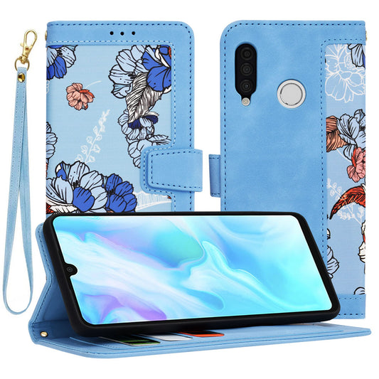 Θήκη για Huawei P30 lite New Edition / P30 lite, Techsuit, FlipCraft, Μπλε