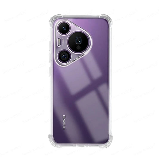 Θήκη για Huawei Pura 70, Techsuit, Ανθεκτική σε Κρούσεις Διαφανής, Διάφανη