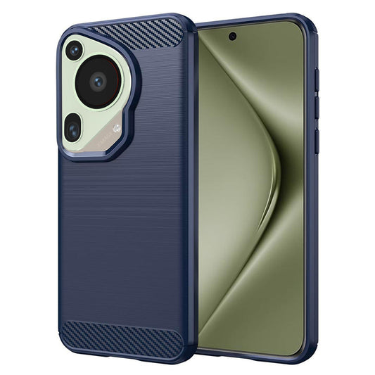 Θήκη για Huawei Pura 70 Ultra, Techsuit, Carbon, Μπλε