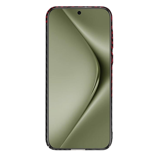 Θήκη για Huawei Pura 70 Ultra, Techsuit, Carbonite FiberShell, Μαύρο Κόκκινο
