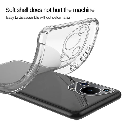 Θήκη για Huawei Pura 70 Ultra, Techsuit, Ανθεκτική σε Κρούσεις Διαφανής, Διάφανη