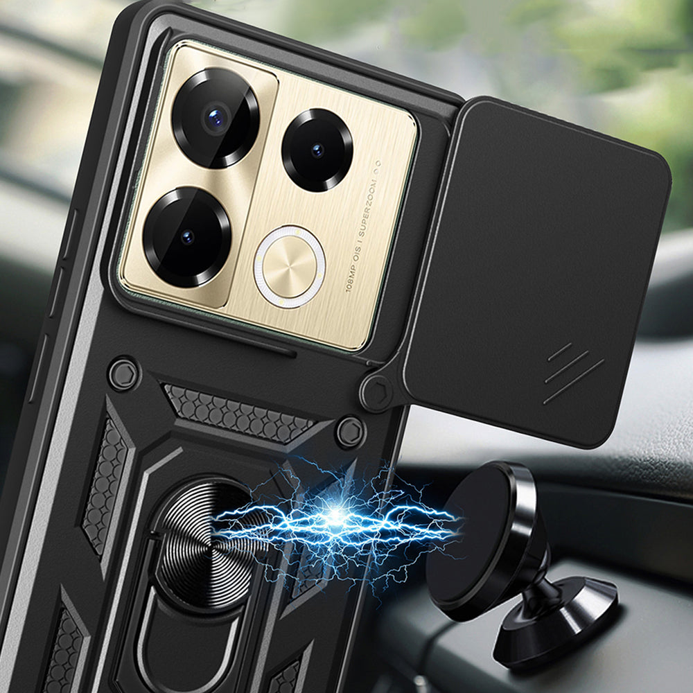 Θήκη για Infinix Note 40 Pro+, Techsuit, CamShield, Ροζ