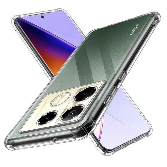 Θήκη για Infinix Note 40 Pro+, Techsuit, Shockproof Clear, Διαφανής