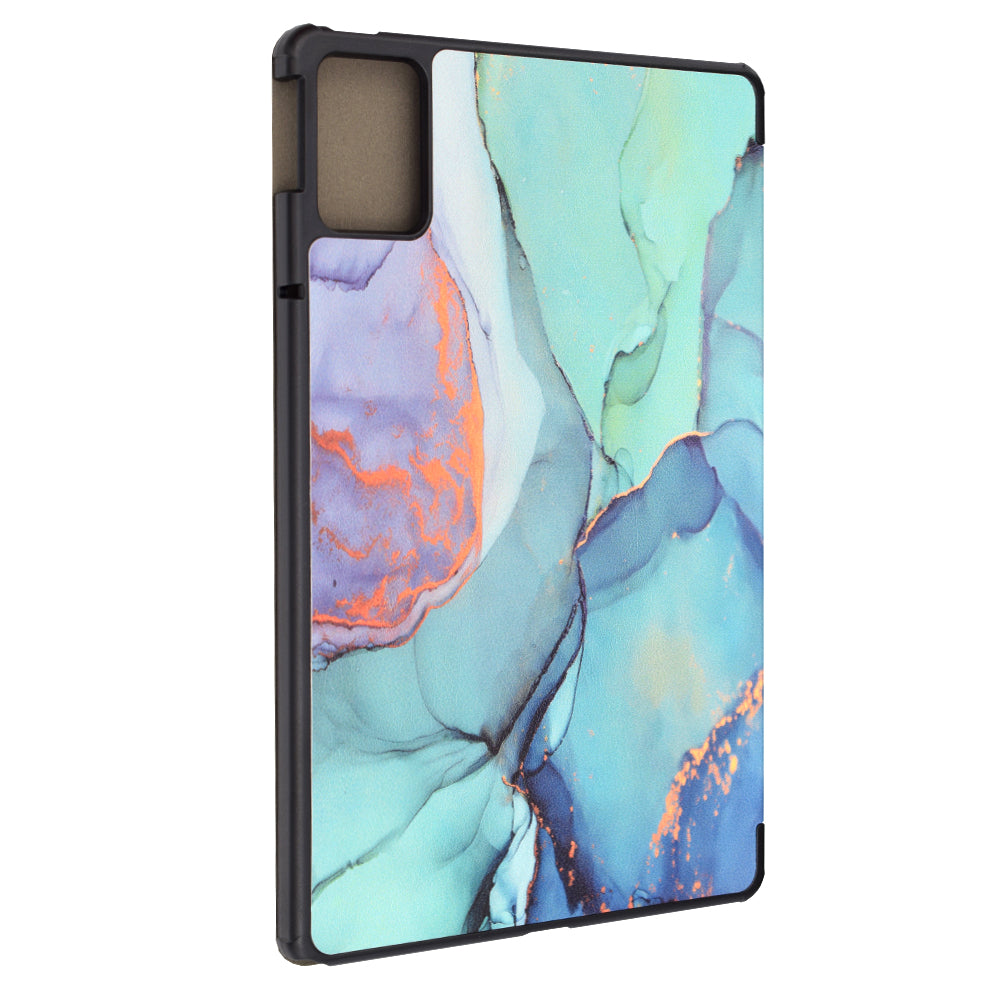 Θήκη για Lenovo Tab M11, Techsuit, FoldPro Green Time, Πολύχρωμο