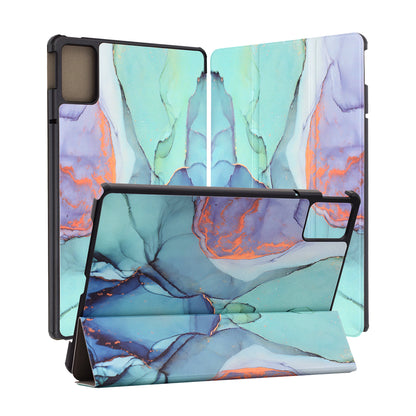 Θήκη για Lenovo Tab M11, Techsuit, FoldPro Green Time, Πολύχρωμο