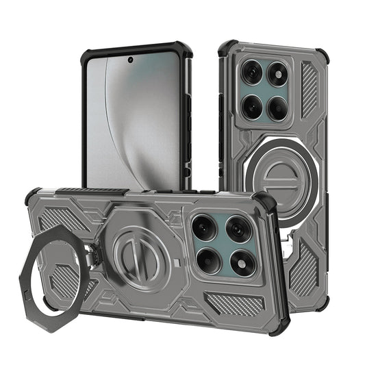 Θήκη για Motorola Edge 60 Pro, Techsuit, Carbon Shield Pro, Καπνιστή