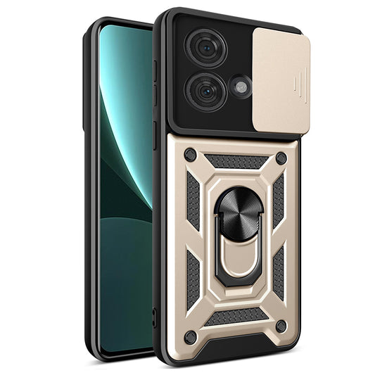 Θήκη για Motorola Edge 40 Neo, Techsuit, CamShield, Χρυσή