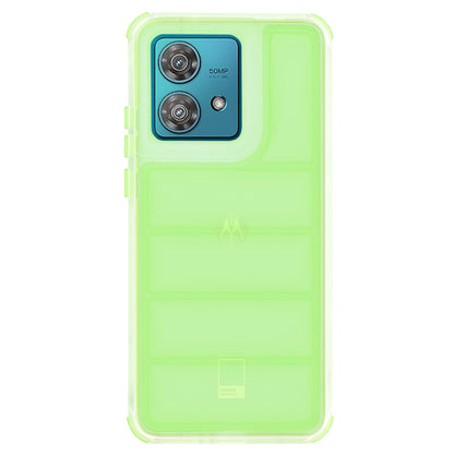 Case for Motorola Edge 40 Neo, Techsuit, Wave Shield, Green