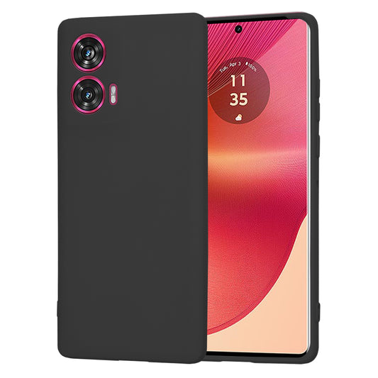 Θήκη για Motorola Edge 50 Fusion, Techsuit, SoftFlex, Μαύρη