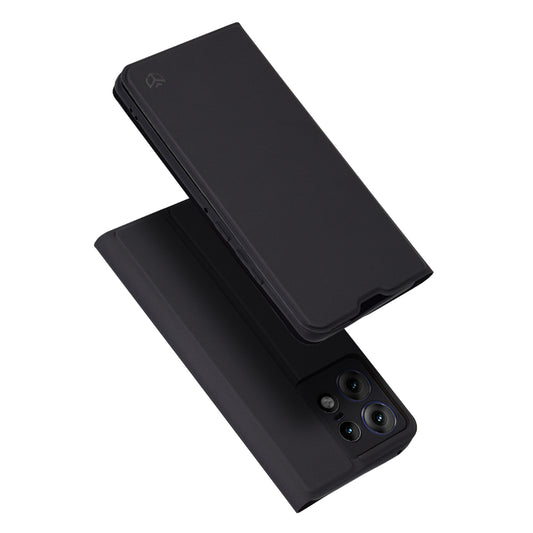 Θήκη για Motorola Edge 50 Pro, Techsuit, Magskin Book, Μαύρη