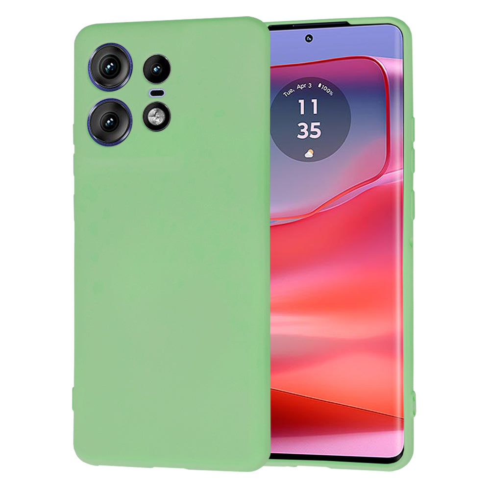 Θήκη για Motorola Edge 50 Pro, Techsuit, SoftFlex, Ανοιχτό Πράσινο