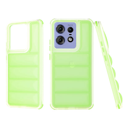 Θήκη για Motorola Edge 50 Pro, Techsuit, Wave Shield, Πράσινο