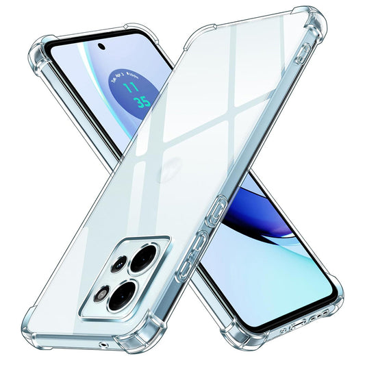 Θήκη για Motorola Edge 50, Techsuit, Ανθεκτική σε Κρούσεις Διαφανής, Διάφανη