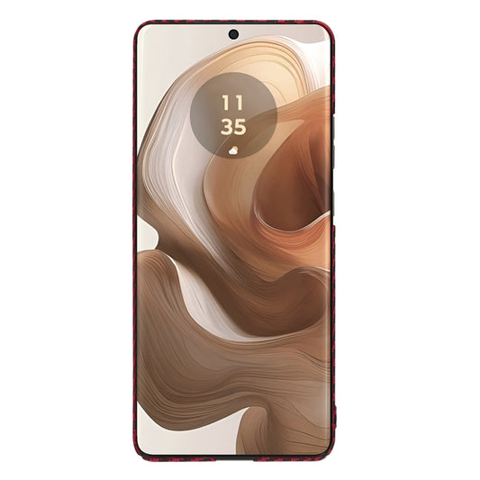 Θήκη για Motorola Edge 50 Ultra, Techsuit, Carbonite FiberShell, Κόκκινο