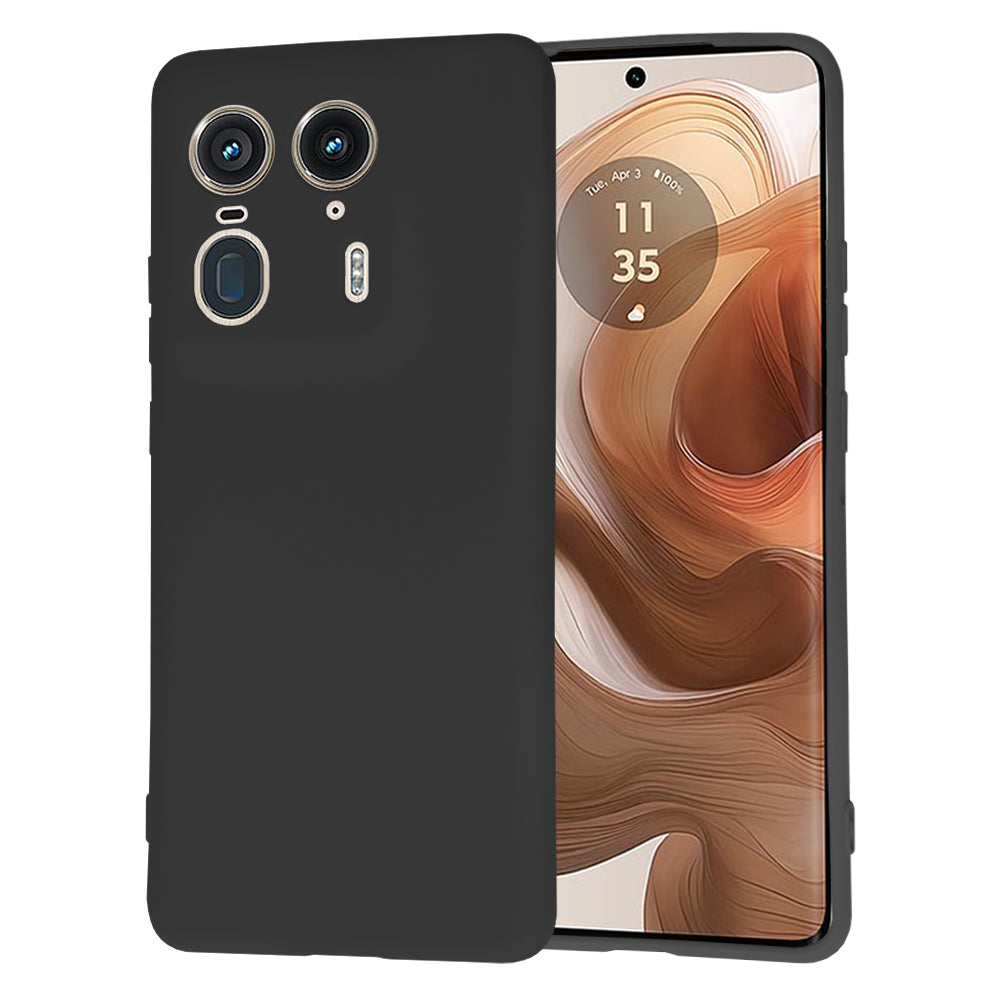 Θήκη για Motorola Edge 50 Ultra, Techsuit, SoftFlex, Μαύρη