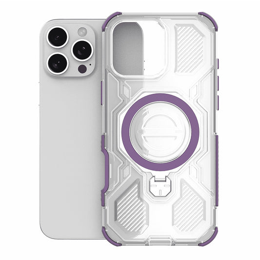 Θήκη για Motorola Edge 60 Fusion / Edge 60, Techsuit, Carbon Shield Pro, Μωβ