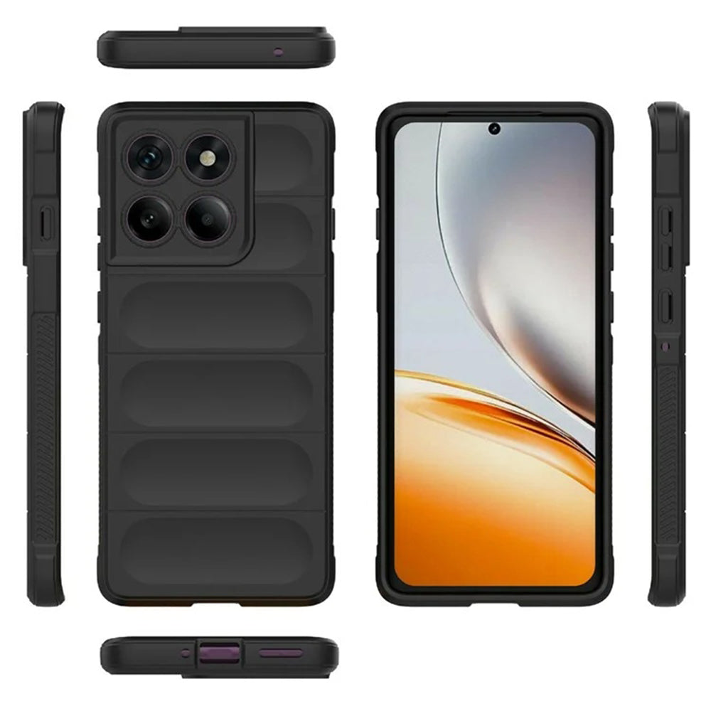 Case for Motorola Edge 60 Pro, Techsuit, Magic Shield, Black