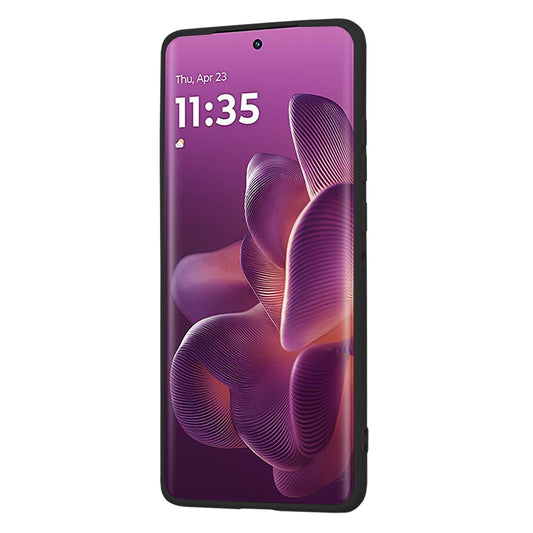 Θήκη για Motorola Edge 60 Pro, Techsuit, SoftFlex, Μαύρη
