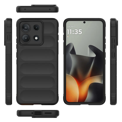 Θήκη για Motorola Edge 70 Max, Techsuit, Magic Shield, Μαύρο