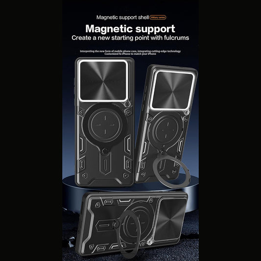 Θήκη για Motorola Edge 70, Techsuit, CamGuard Pro, Μπλε