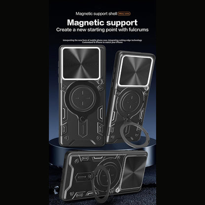 Θήκη για Motorola Edge 70, Techsuit, CamGuard Pro, Κόκκινη