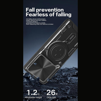 Θήκη για Motorola Edge 70, Techsuit, CamGuard Pro, Κόκκινη