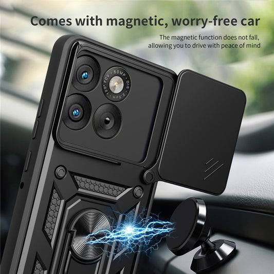 Θήκη για Motorola Edge 70, Techsuit, CamShield, Χρυσή